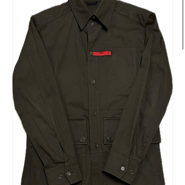 프라다 코튼 필드 자켓 (103 사이즈)