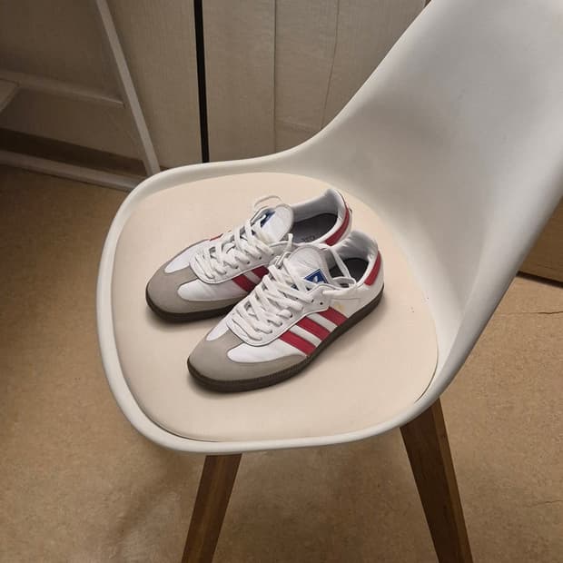 아디다스 삼바 레드브라운