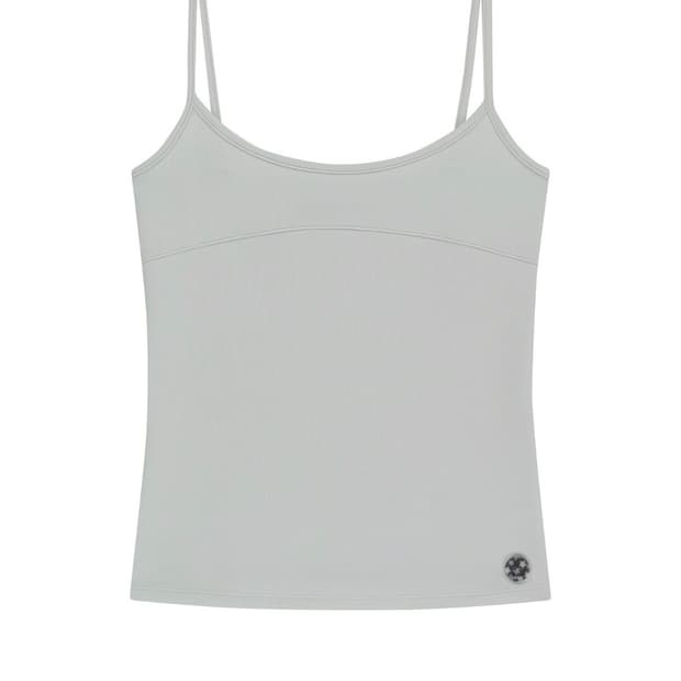 038 SOFT SLEEVELESS ICE GRAY