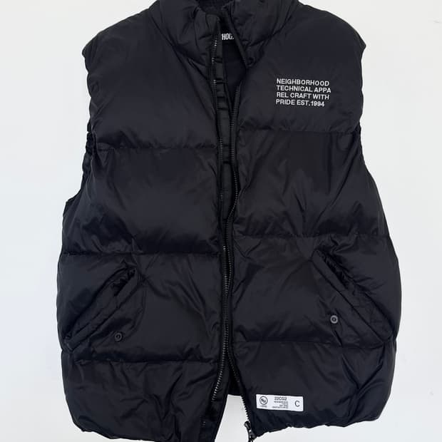 네이버후드 패딩조끼 팔아요