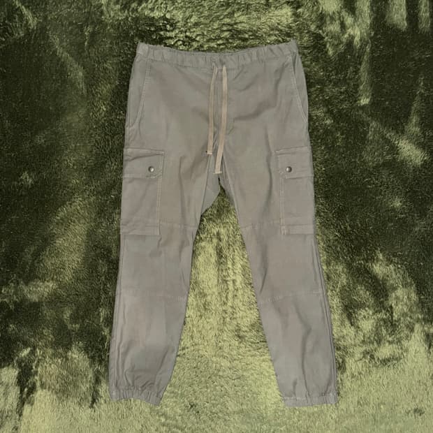 Beams Plus 빔즈 플러스 스냅 포켓 카고 조거 팬츠 올리브