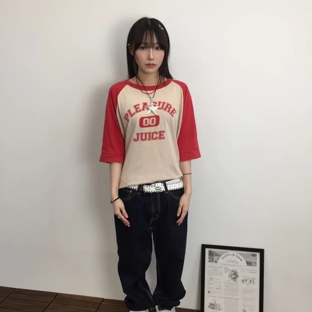 Juice Y2K Raglan Graphic Tee