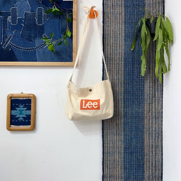LEE X DISCOAT  Canvas Mini Shoulder Bag