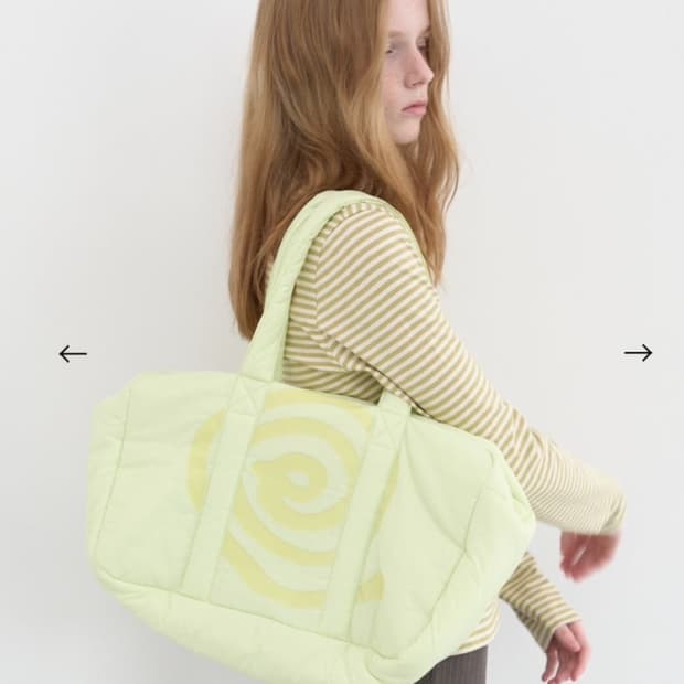 엔조블루스 에디 패디드 숄더백