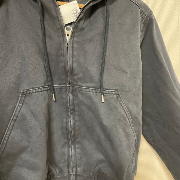 h&m 데님후드집업