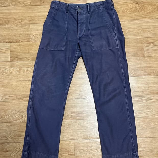 RRL 백사틴 퍼티그팬츠 30 퍼플