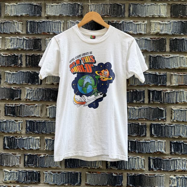 90s 더블스티치 반팔티