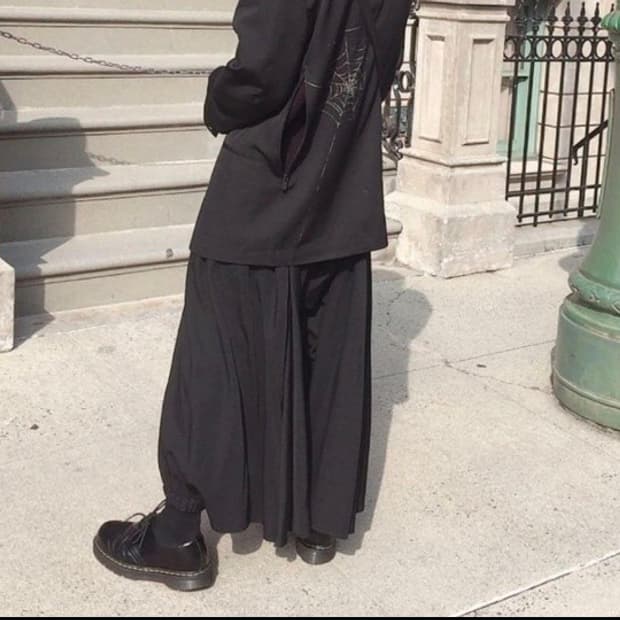 요지 야마모토 뿌르옴므 19ss karasu pants