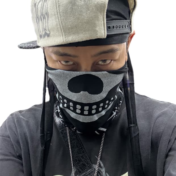 카브엠트 CE 절판 그래픽 양면 넥워머
