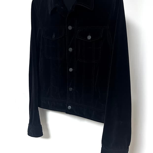 Dior Homme 04fw 벨루어 트러커 자켓
