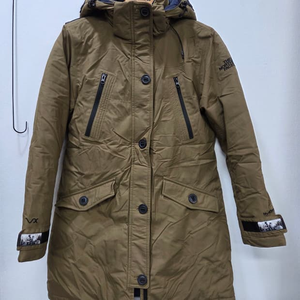 노스페이스 1211-15 카멜컬러 롱패딩 야상패딩 Y2K 여성용85