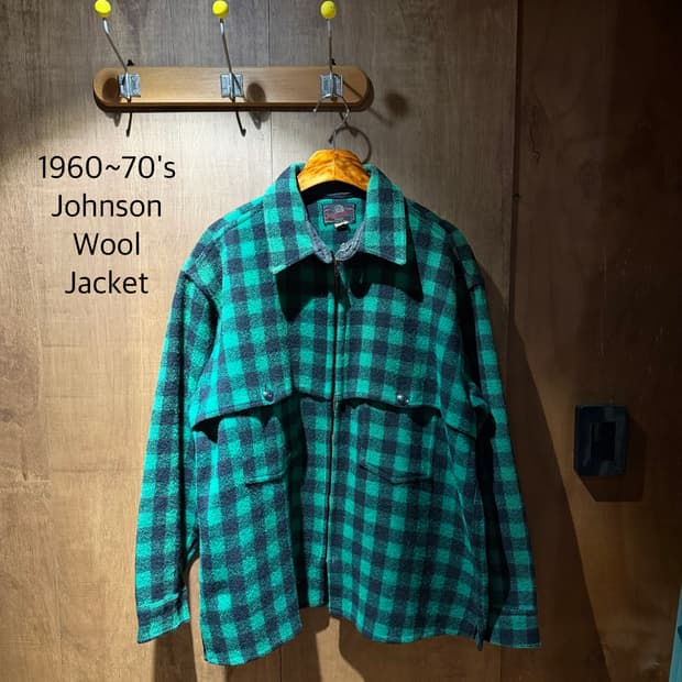 1960~70‘s Johnson wool jacket