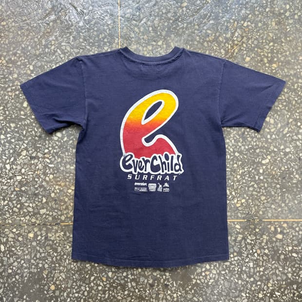 90s USA 앤빌 빈티지 페이디드 싱글스티치 티셔츠 M