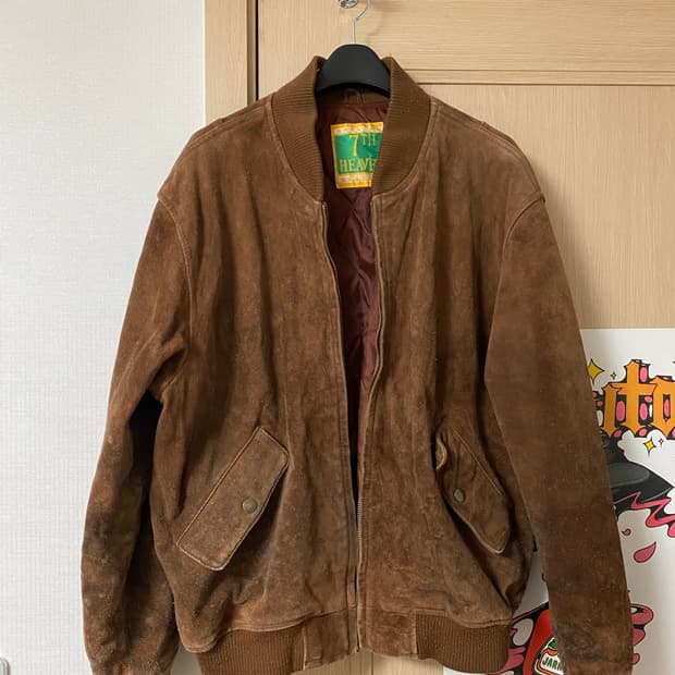 빈티지 페이딩 돈피 자켓