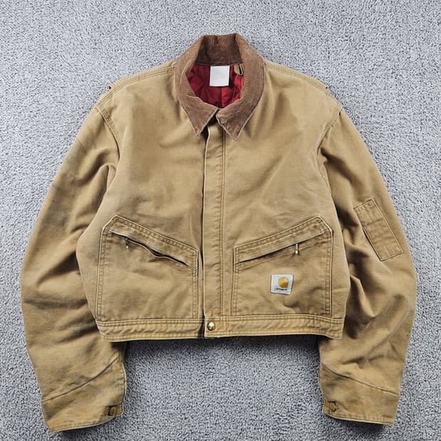 칼하트 커버올 크롭 커스텀 워크 자켓 ( 상세설명참조 ) / 10596