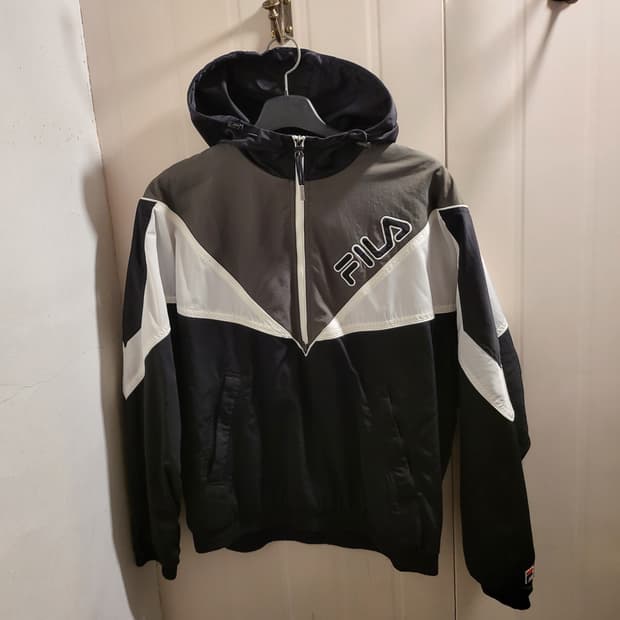 [s]휠라 아노락 바람막이