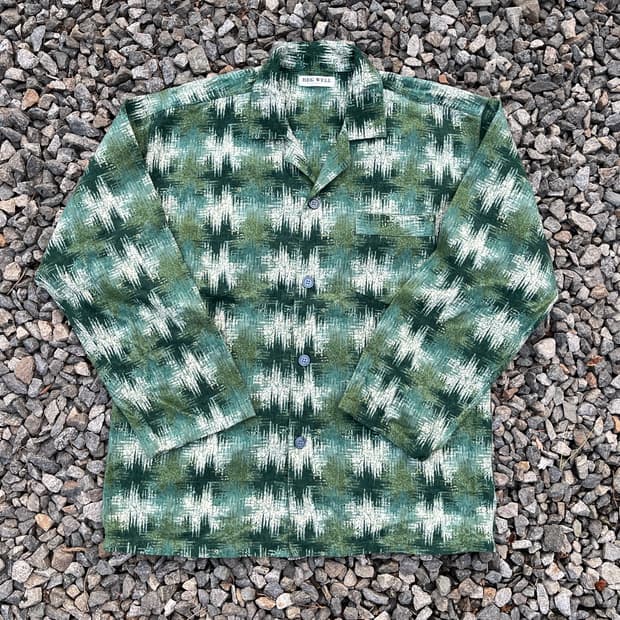 BEG WELL 코튼100 패턴 셔츠 (실측확인)