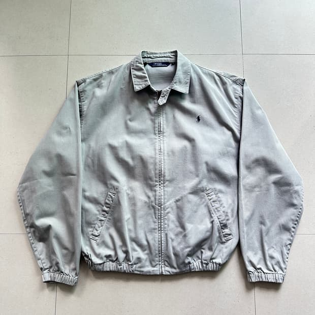 폴로 랄프로렌 90s MADE IN USA 빈티지 치노 해링턴 자켓 L