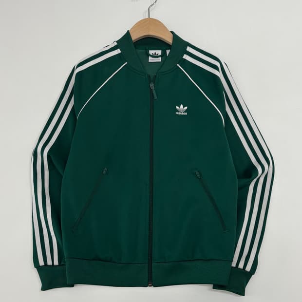 Adidas 아디다스 그린컬러 유넥 트랙탑