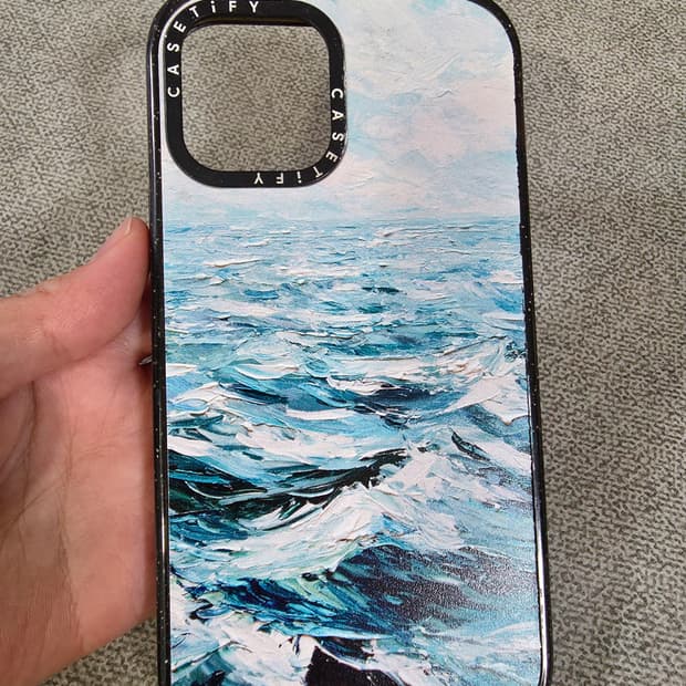 [케이스티파이] 아이폰12 바다 케이스(정품)