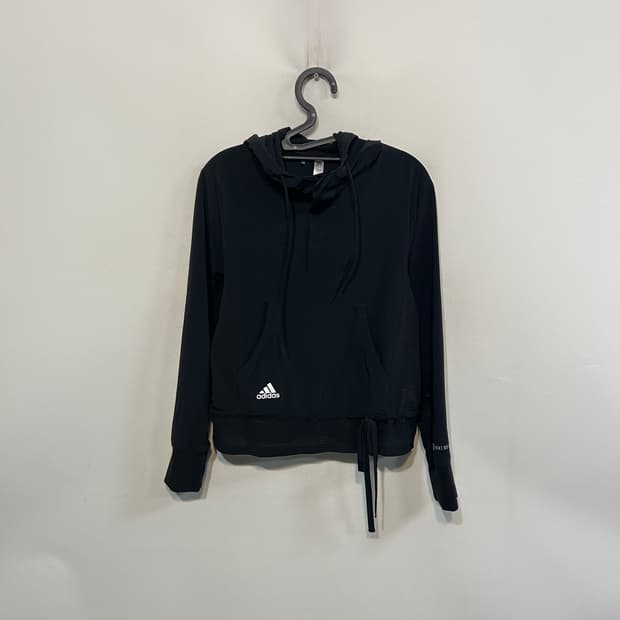 아디다스 여성 운동복 웜업 후드티 XS