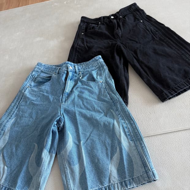 아디다스 청반바지 2개 일괄판매 