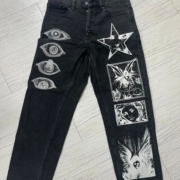 오베이 하드워크 드림 데님팬츠