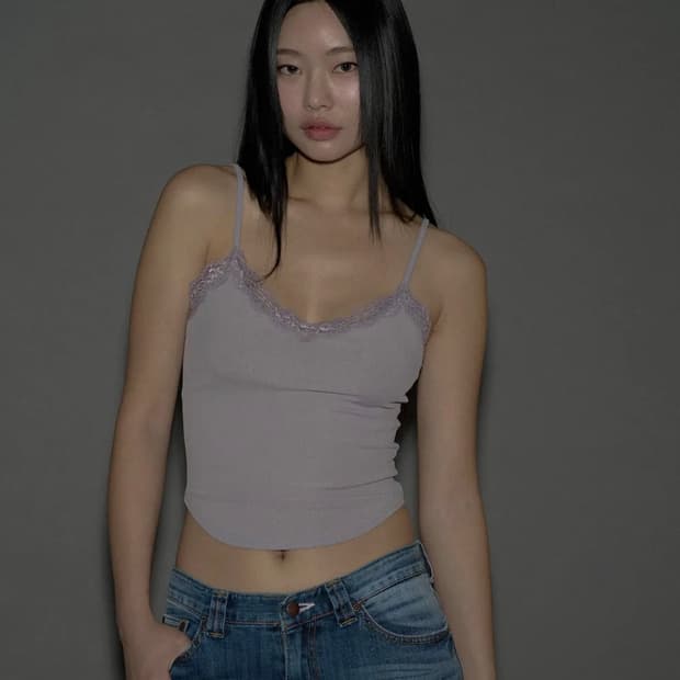 플리즈노팔로우 pleasenofollow flora lace top