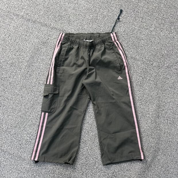 US-S 아디다스 트레이닝 7부 팬츠 0309J