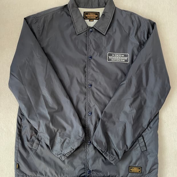 네이버후드 17ss 코치자켓