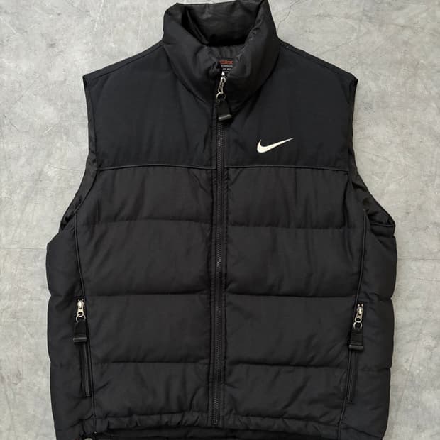 Nike 나이키 블랙 패딩 베스트 