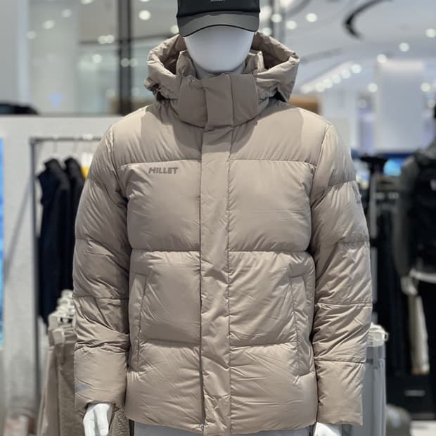 밀레 엣지제로 구스다운 패딩 100 새상품