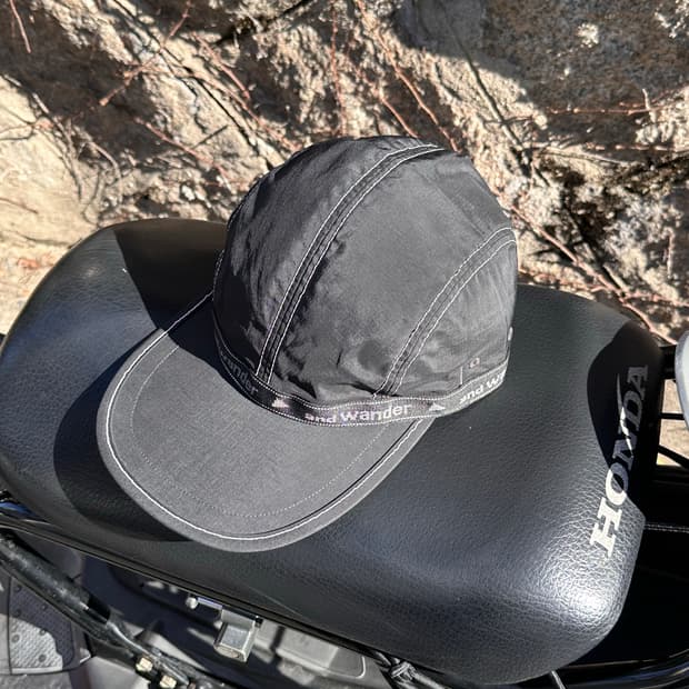 앤드원더 테이프캡 And Wander JQ Tape Cap Black