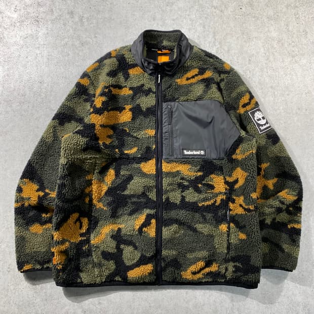 [XXL] Timberland 팀버랜드 카모플라쥬 플리스 자켓