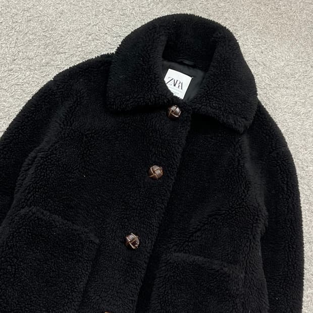 [우먼95] 자라 양털 자켓