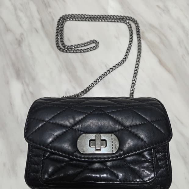 자딕 앤볼테르 램스킨 XS 스키니러브 크로스바디 백