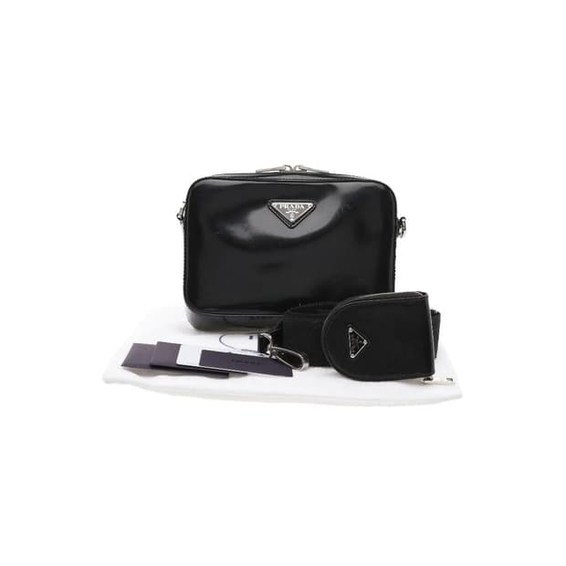 [S급] 프라다 1BH180 브러시드 가죽 숄더백 판매합니다!!!