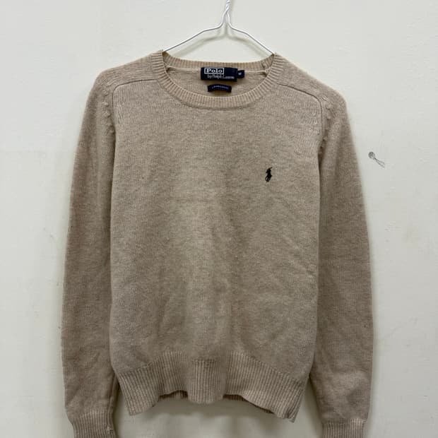 폴로랄프로렌 베이지 니트