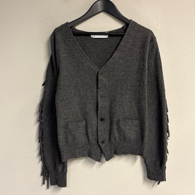 TOGA VIRILIS Fringe Knit Cardigan