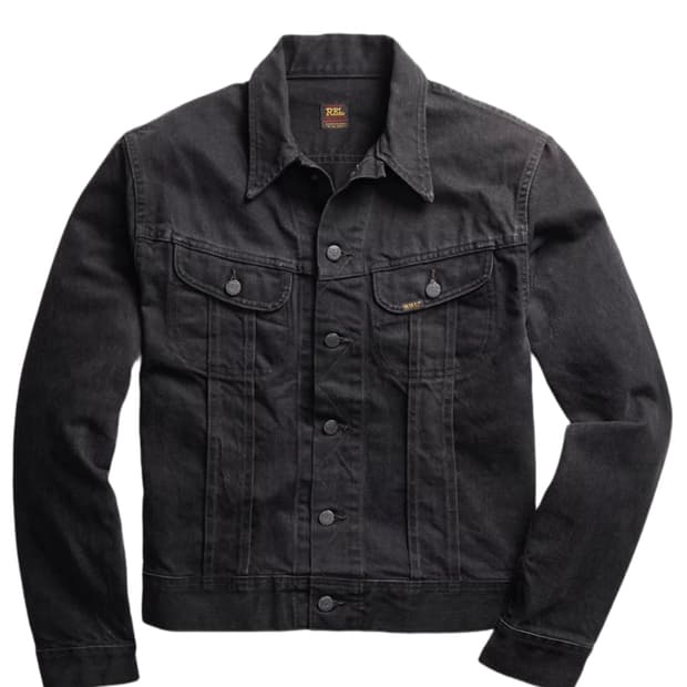 Rrl lot271 블랙 M 새상품