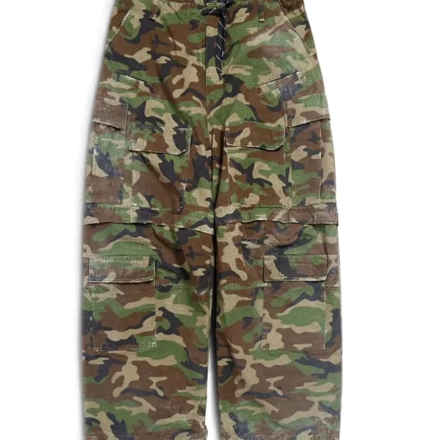 발렌시아가 카모 카고 팬츠