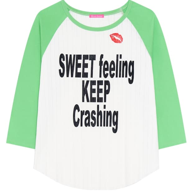 샵페어리 eyelet raglan t-shirt (white)
