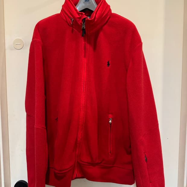 폴로랄프로렌 폴라텍 플리스 후드 자켓