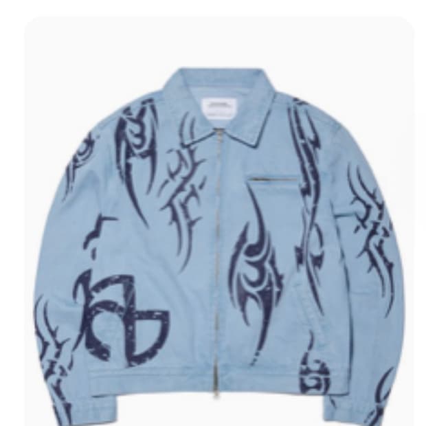 노매뉴얼 N.T DENIM JACKET - LIGHT BLUE