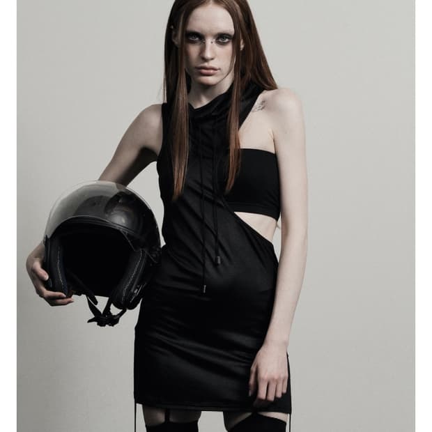 PIARCHE 피아체  CUT OUT DRESS_BLACK