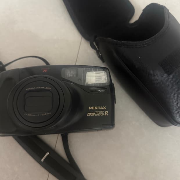 펜탁스 줌 105r zoom 105 R 필름카메라 필카 디카 카메라