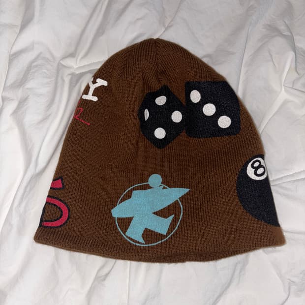 스투시 Stussy 브라운 비니