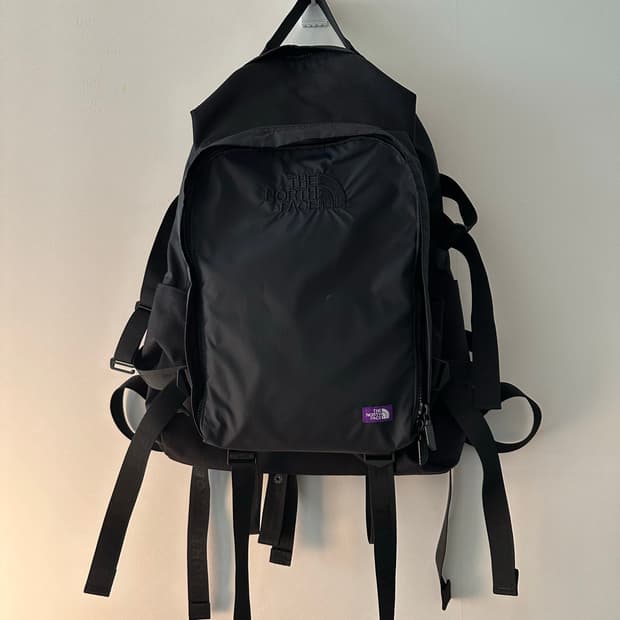 노스페이스 퍼플라벨 코듀라 나일론 데이팩 블랙