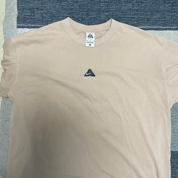 나이키 ACG 티셔츠 핑크 옥스포드 US XL