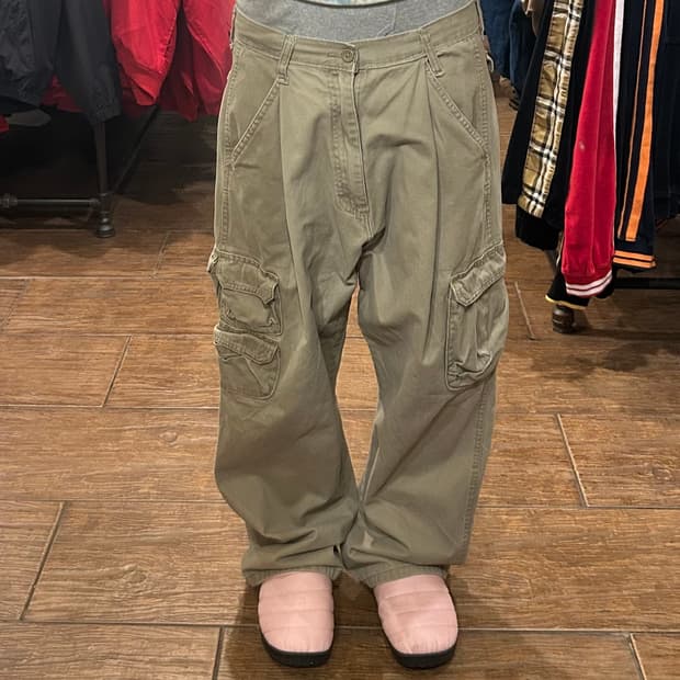 [HI] 랭글러 카고 팬츠 베이지